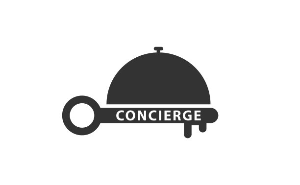 礼宾台钥匙服务图标图片下载