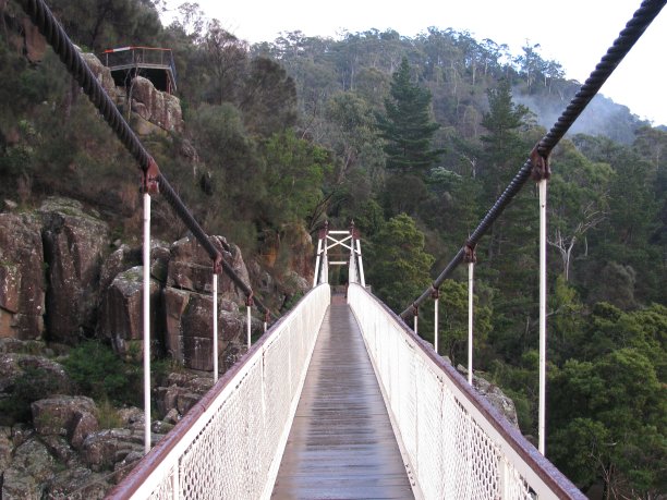 塔斯马尼亚州朗塞斯顿的亚历山德拉吊桥图片下载