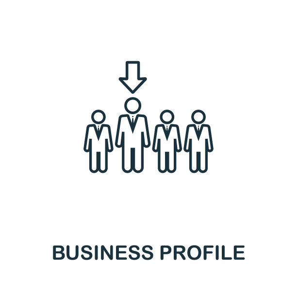 招聘图标符号在大纲风格。创意标志从人力资源图标收集。细线招聘图标为电脑和移动图片下载