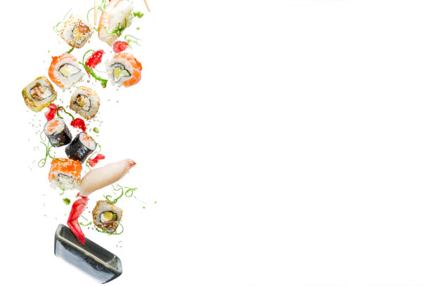 寿司无缝图案图片下载