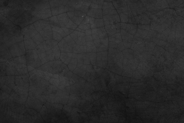 开裂的黑色混凝土墙背景图片下载