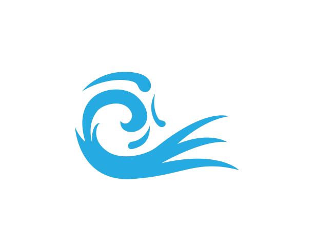 水波图标矢量图片下载