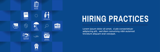 招聘实践图标设置和网页标题横幅图片下载