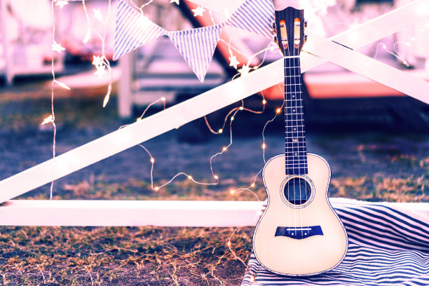 乐器吉他尤克里里图片下载