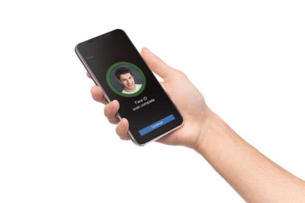 通过智能手机扫描人脸的软件进行人脸识别图片下载