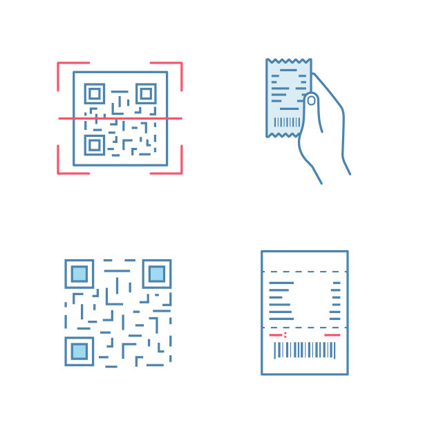 条形码的图标图片下载