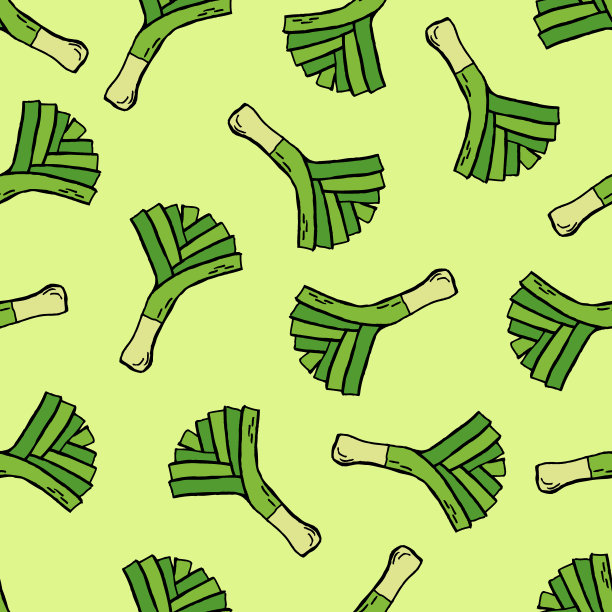 韭葱绿色模式素材图片