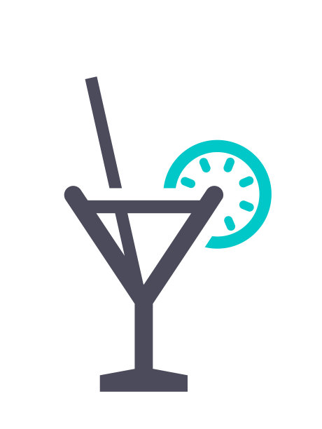 新的灰色绿松石图标上的白色背景图片下载