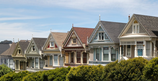 旧金山彩绘女士图片下载