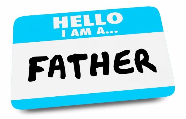 爸爸爸爸爸爸你好名字标签3d插图图片下载