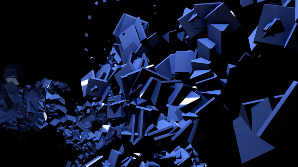 多边形对象的概念。抽象的背景。图片下载