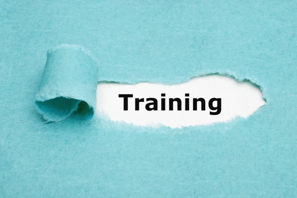 文字训练蓝破纸概念图片下载