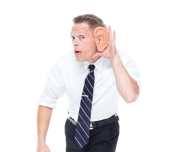 商人正用大耳朵听着图片下载