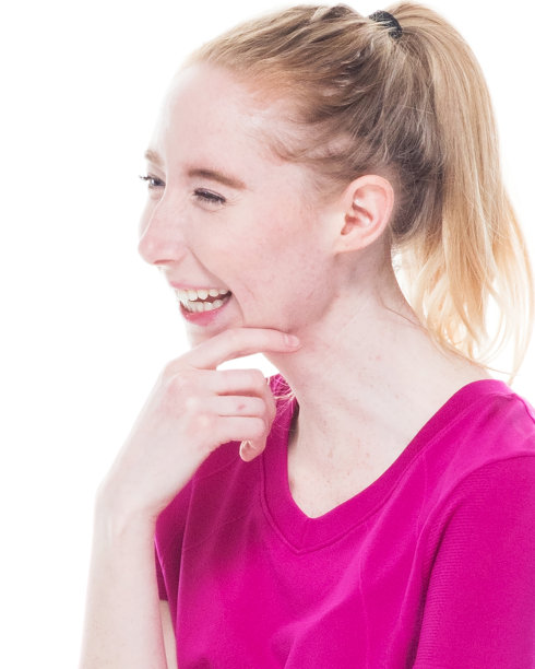 美丽的女性在运动服装-图片下载