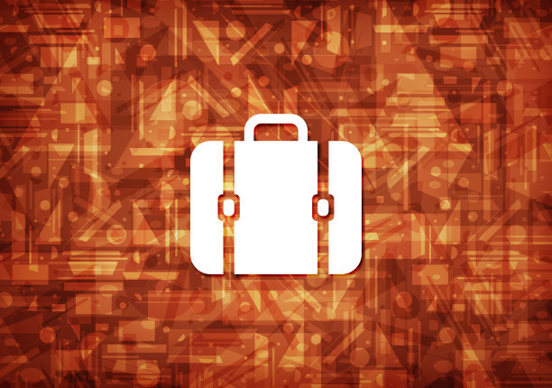 包图标棕色背景图片下载