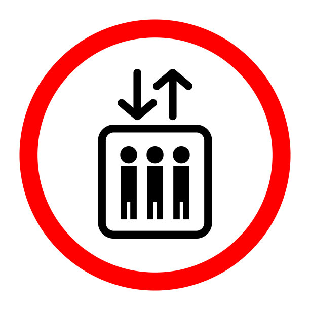 电梯图标。图标。矢量插图。图片下载