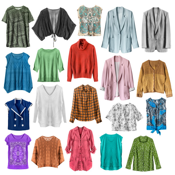 衬衫和夹克分开图片下载