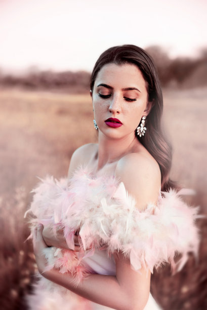 户外女性时尚写真图片下载