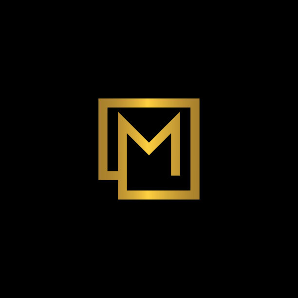 字母M图标符号设计-矢量图片下载