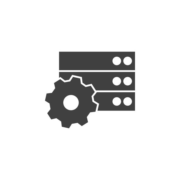 数据库，服务器，gee矢量图标。用于移动概念和web应用插图的数据元素。细线图标用于网站设计和开发。矢量图标图片下载