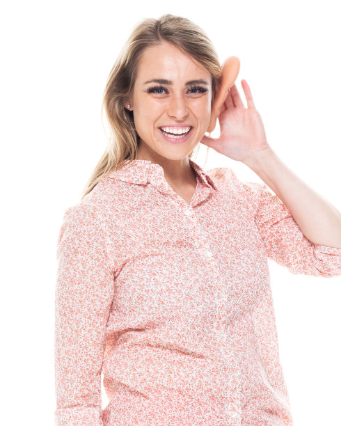 穿着鲜艳衣服的漂亮白人女性图片下载