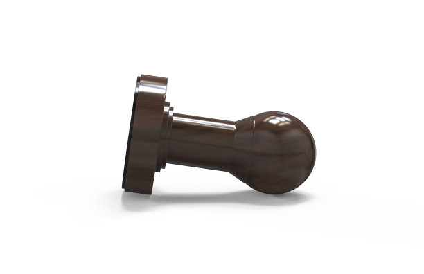 橡胶图章模拟模板上孤立的白色背景，3d插图图片下载