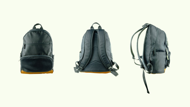 帆布背包配件包隔离图片下载