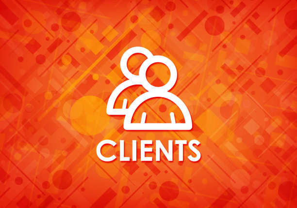 客户端(组图标)橙色背景图片下载