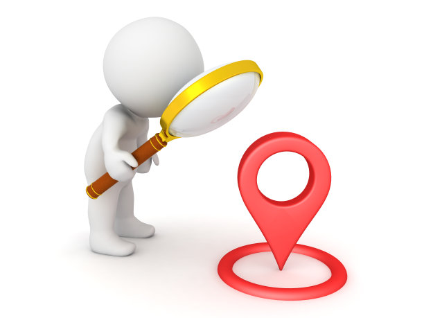 3D角色看与放大镜定位销图片下载