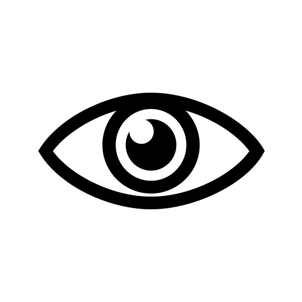 眼睛标志图标，库存素材图片下载