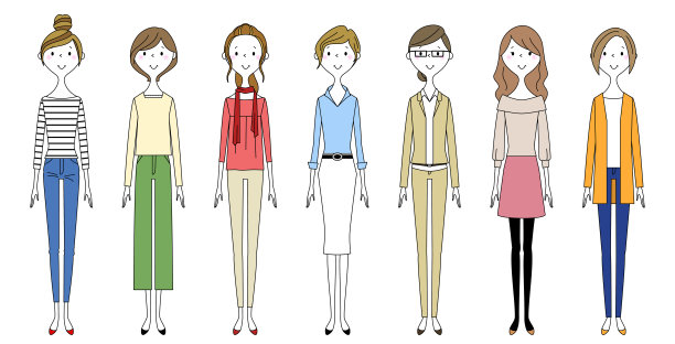 年轻女性图片下载