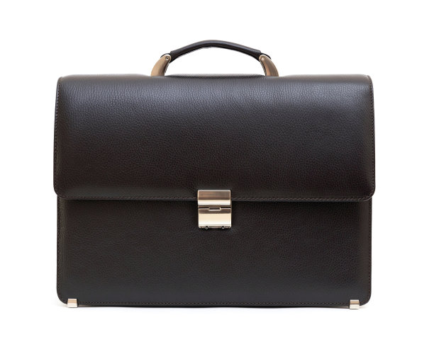 棕色皮革手提包图片下载