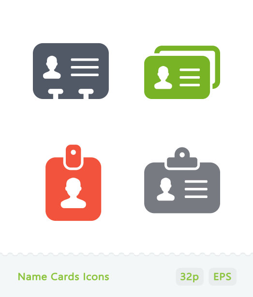 名片-贴纸图标图片下载