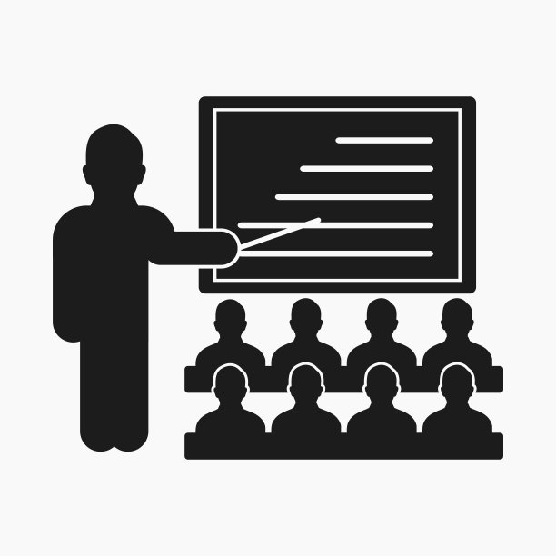 老师图标。平面风格向量EPS。图片下载