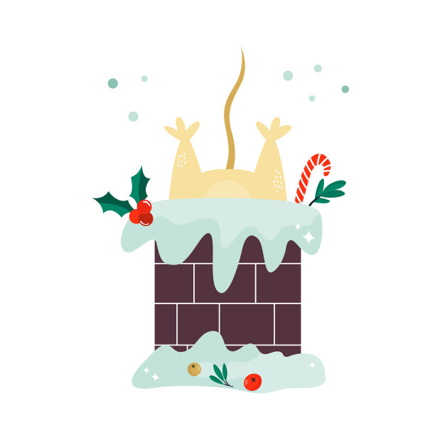 可爱有趣的鼠标为中国新年图片下载