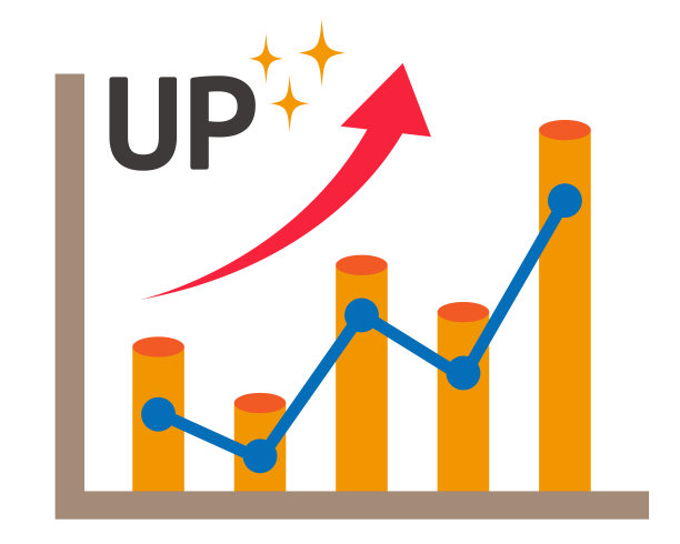 线图向量插图。条形图图标。图片下载