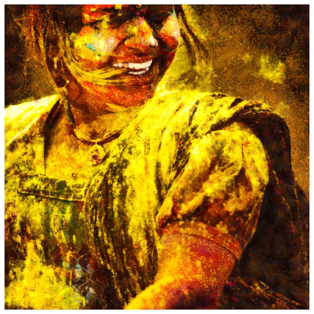 庆祝印度胡里节-混合数字技术图片下载