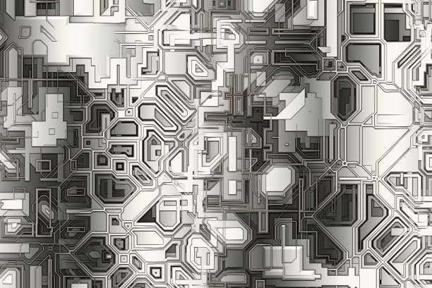 俯视图城市现代工厂背景图片下载