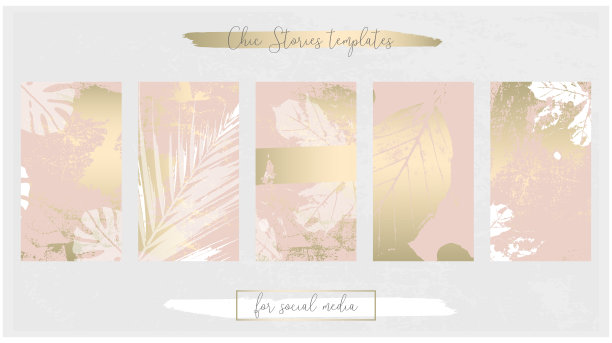 热带磨损的花柔和的粉红色，腮红的金色图案图片下载