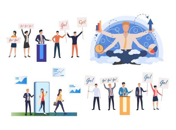 支持成功候选人的集合图片下载