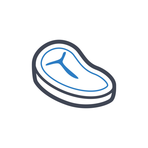 牛排，t骨图标图片下载