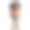 卡通黑人非洲男性角色在3d拿着一个篮球图片下载