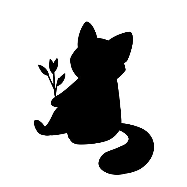 可爱可爱的小熊猫坐回树桩和休息后，吃卡通设计动物人物平面矢量风格插图在白色的背景图片下载