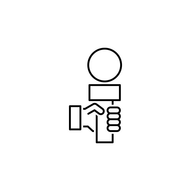 商业SEO、面试线性图标。团队合作创意。图片下载