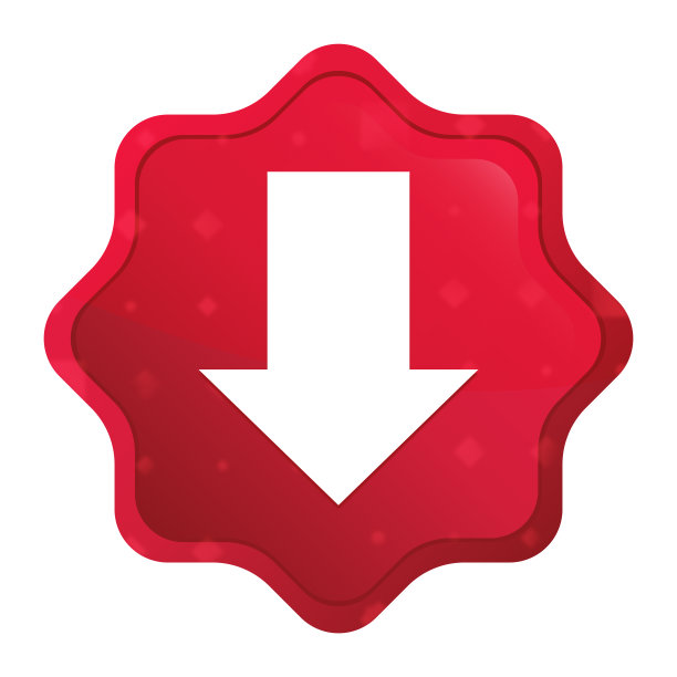 下载图标朦胧玫瑰红星爆贴纸按钮图片下载