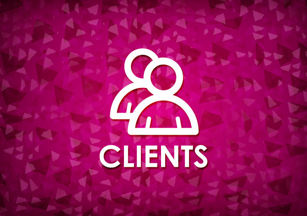 客户端(群组图标)粉色背景图片下载