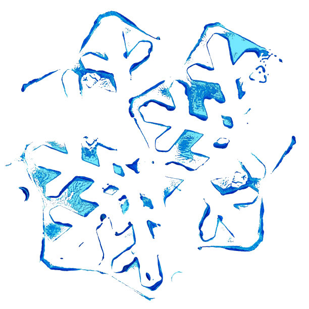 冬天雪花用丙烯漆印成雪花冰霜图片下载