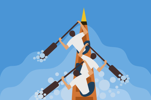 划着蛇船的桨手。印度喀拉拉邦赛艇的概念。图片下载