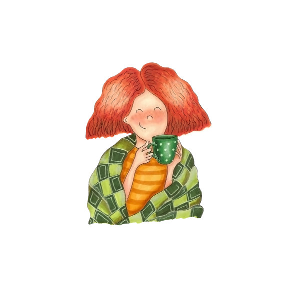 那个女孩正在喝咖啡图片下载