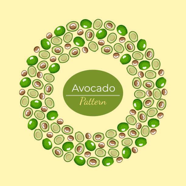 鳄梨花环图片下载